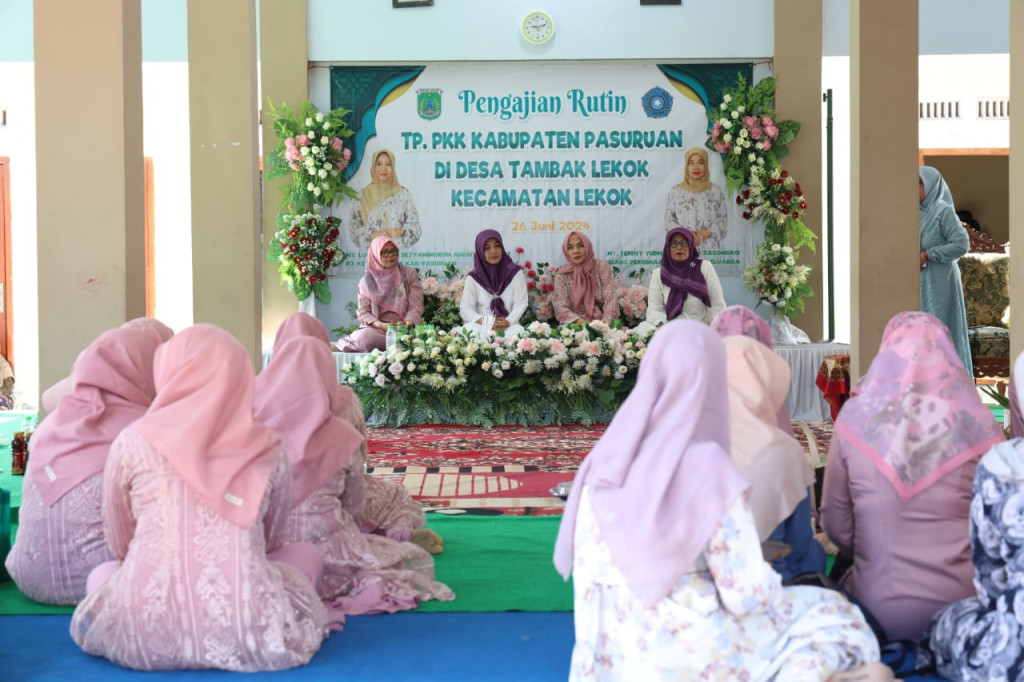 Pengajian Rutin TP PKK di Kecamatan Lekok