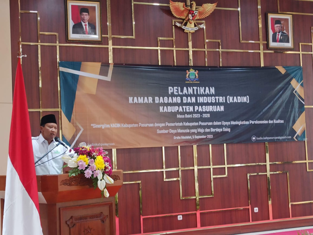 Pelantikan KADIN Kabupaten Pasuruan