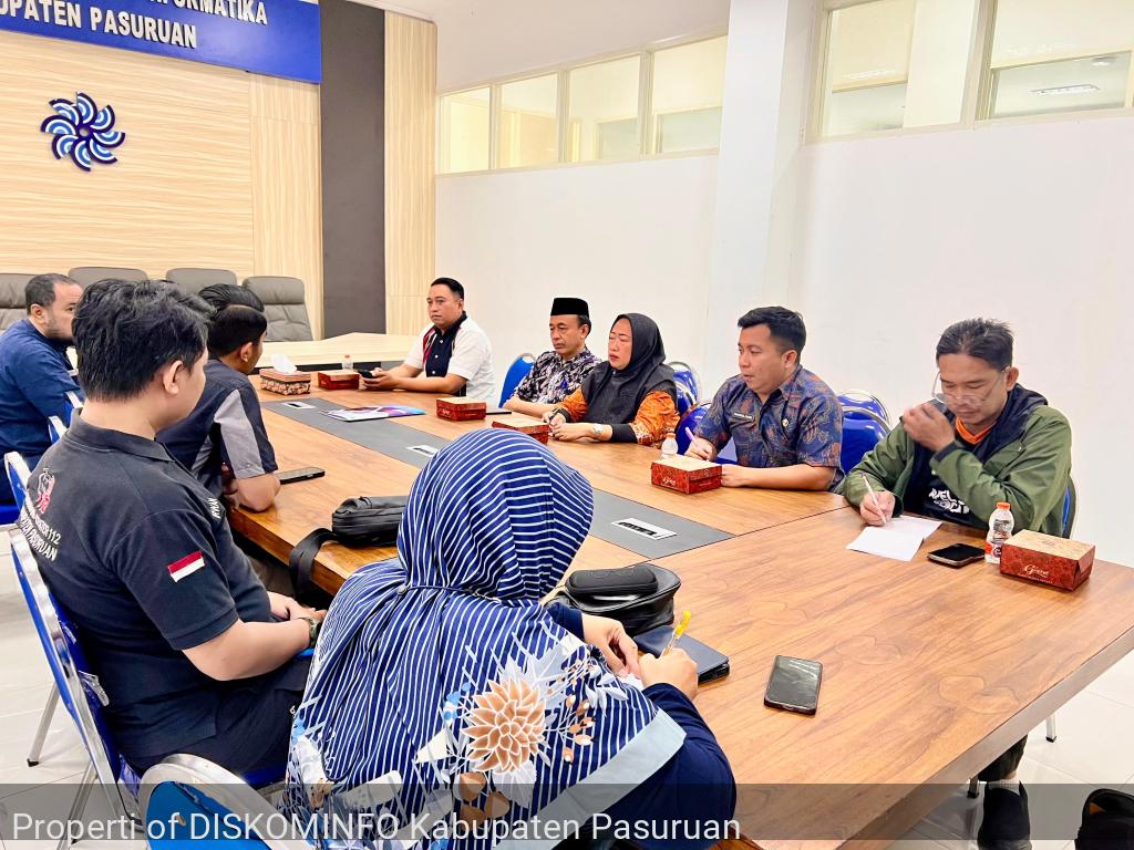 Rapat Koordinasi Dispatcher Command Center 112 Kabupaten Pasuruan