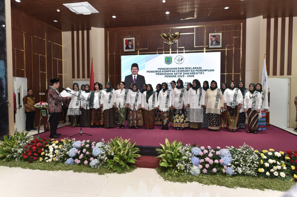 Pengukuhan dan Deklarasi Pengurus KOMPPAK Periode 2023 - 2026