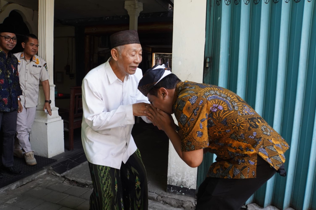 Silaturohim Pj Bupati Pasuruan di Ponpes Ngalah Purwosari