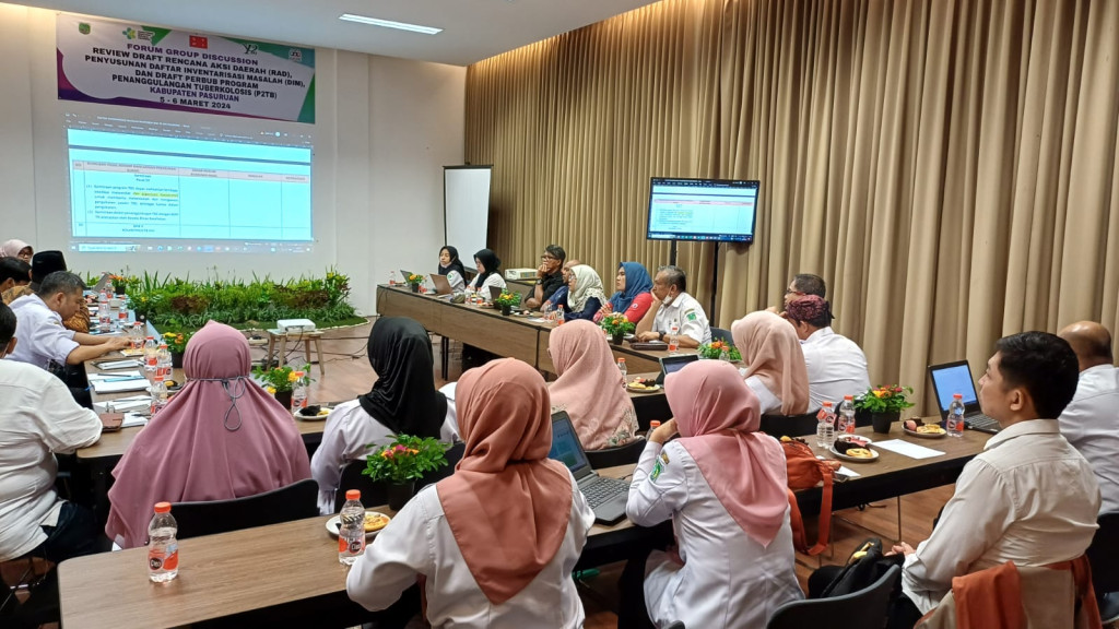 FGD Review Draf Rencana Aksi Daerah (RAD) dan (DIM) Dinas Kesehatan