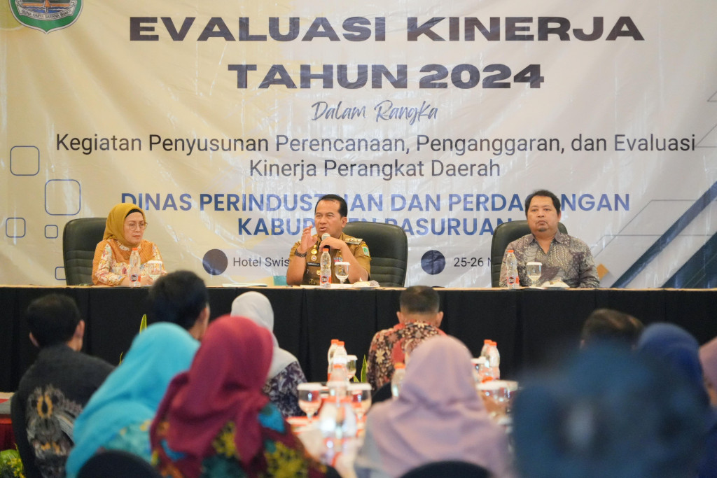 Evaluasi Kinerja Disperindag Tahun 2024