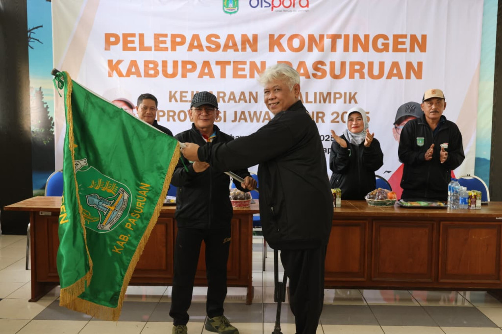 Pelepasan Kontingen Kabupaten Pasuruan