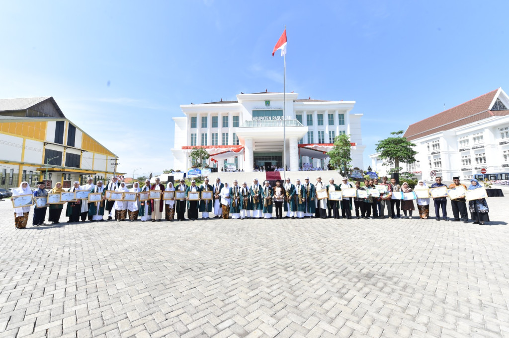 Upacara Hari Jadi Kabupaten Pasuruan ke-1095