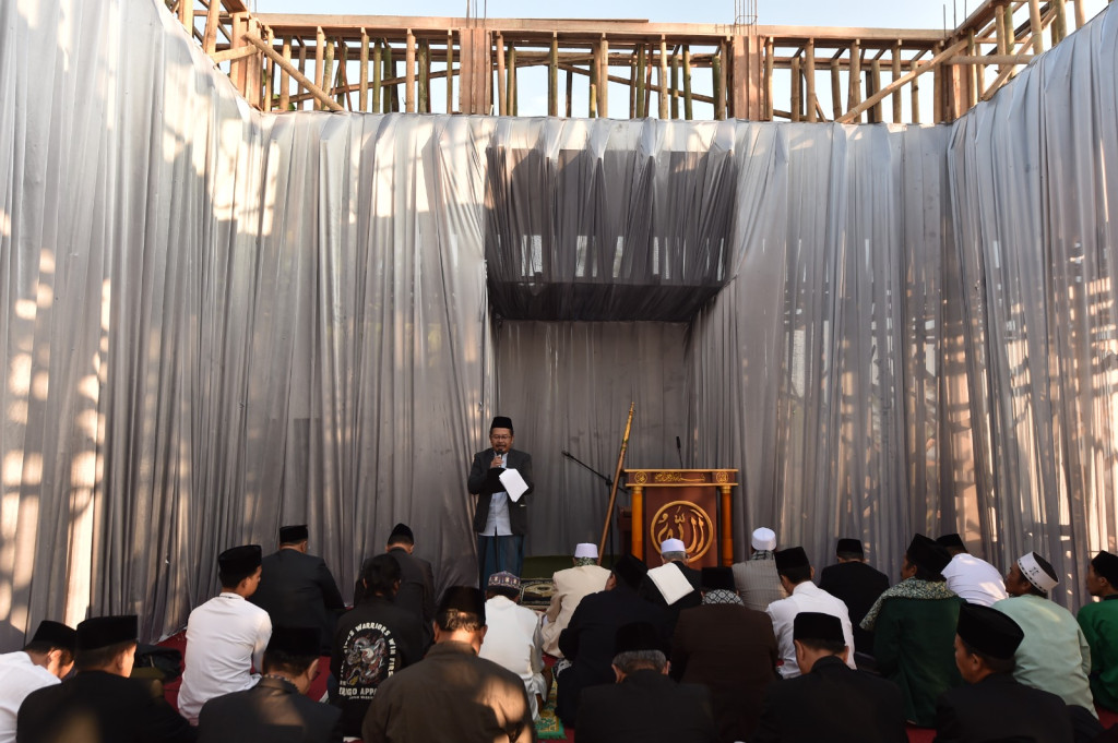 Pelaksanaan Sholat Idul Adha di Masjid Subulus Salam, Kecamatan Tutur
