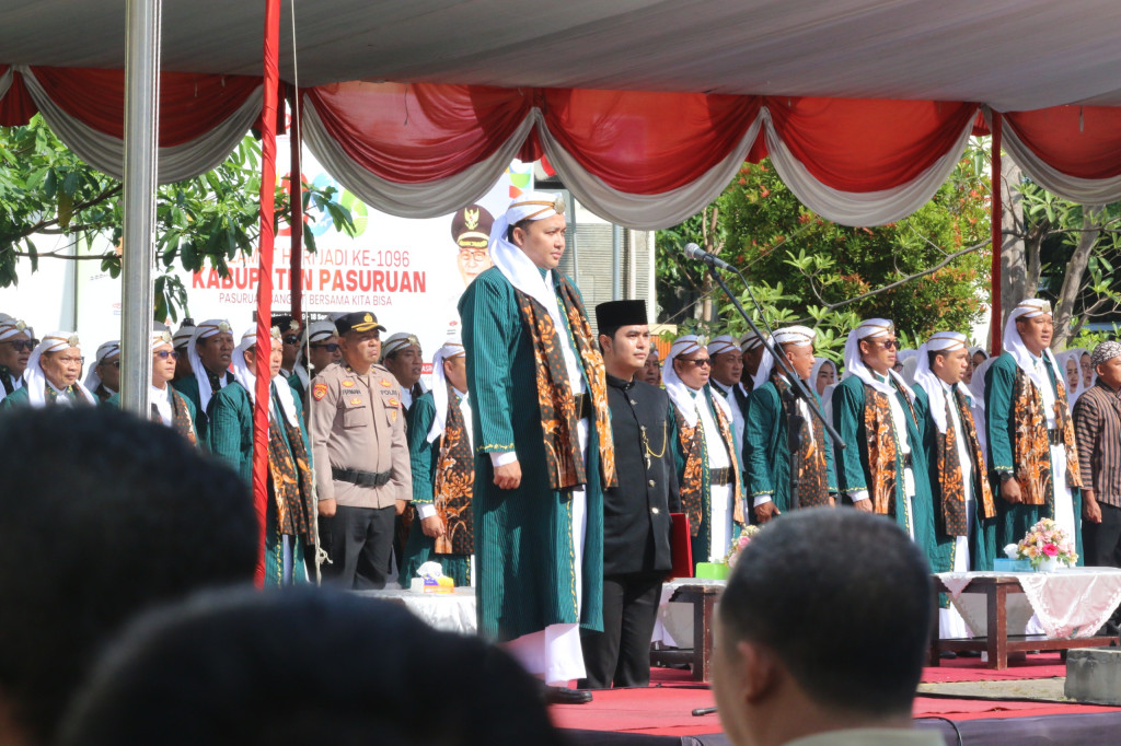 Upacara Hari Jadi Kabupaten Pasuruan ke - 1096