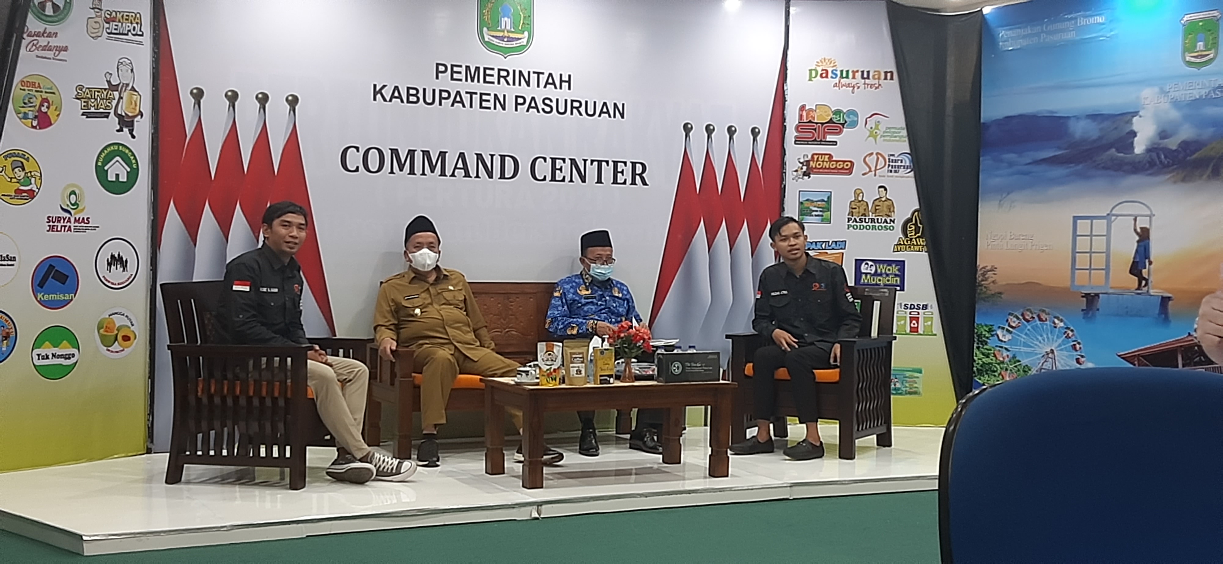 Talkshow Radio Wakil Bupati bersama Badan Kesatuan Bangsa dan Politik