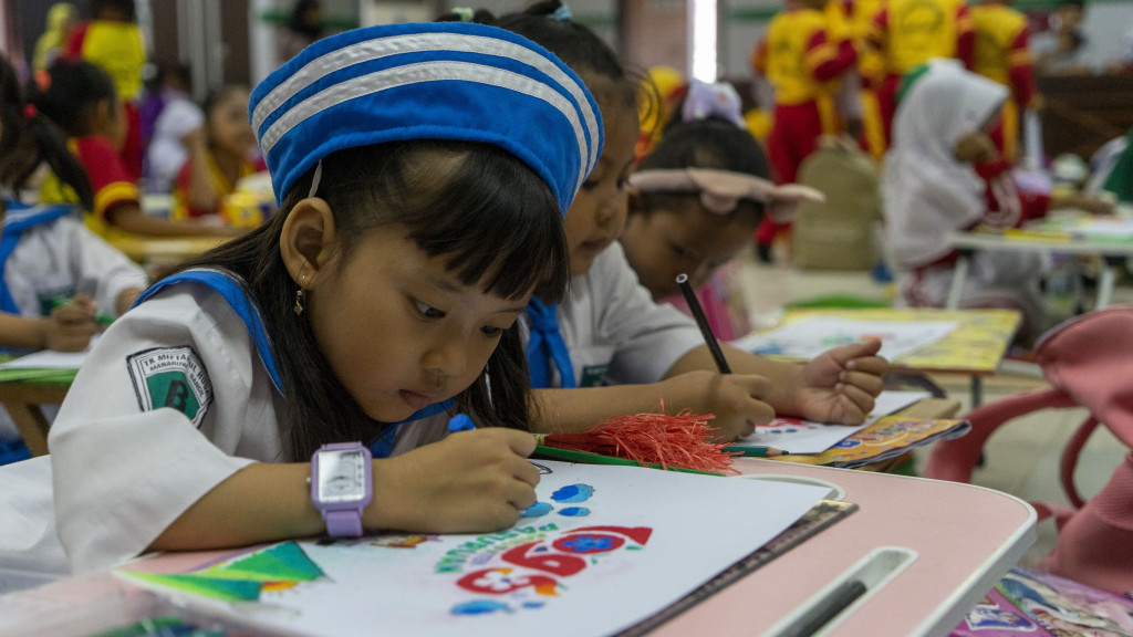 Lomba Mewarnai Logo Hari Jadi Kabupaten Pasuruan ke - 1095