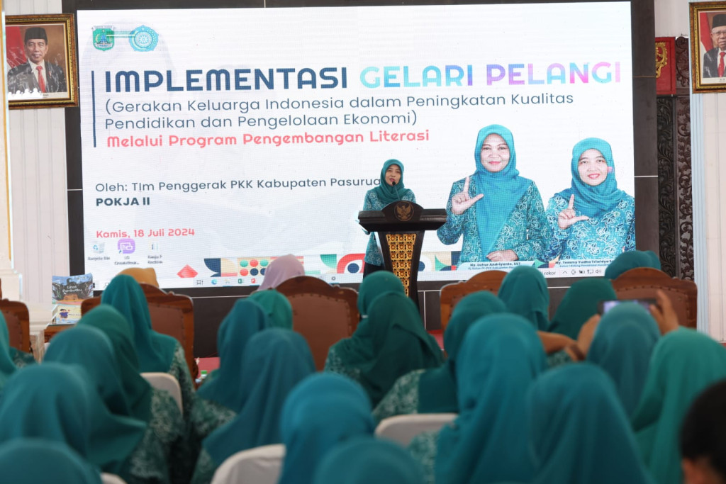Implementasi Galeri Pelangi oleh TP PKK Kabupaten Pasuruan