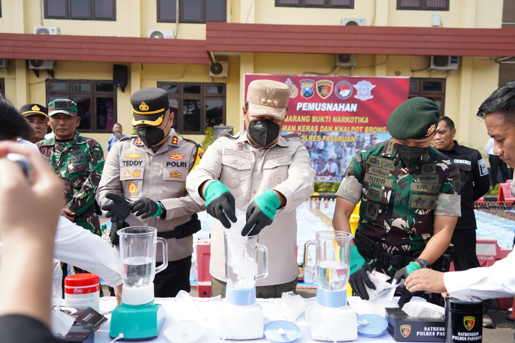 Pemusnahan Barang Bukti Narkotika