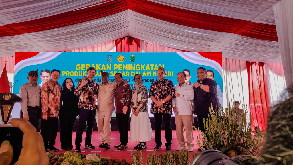 Kunjungan Menteri Pertanian RI di Kabupaten Pasuruan