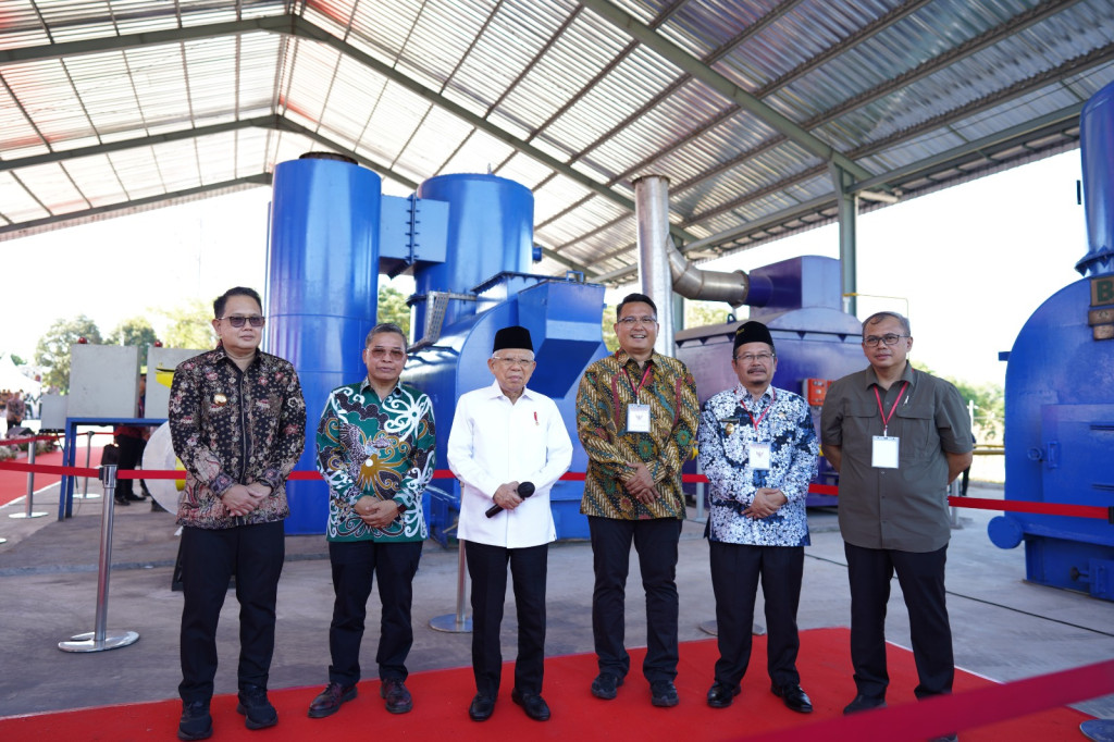 Wapres K.H Ma'ruf Amin Kunjungi PIER Pasuruan
