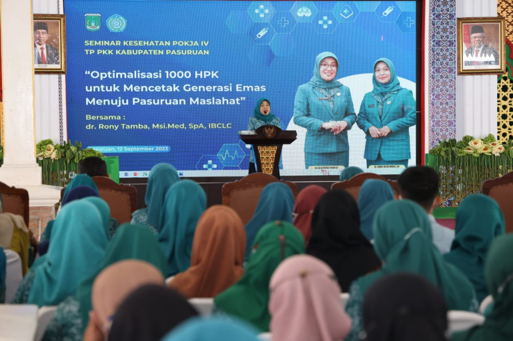Seminar Kesehatan Pokja IV TP PKK Kabupaten Pasuruan