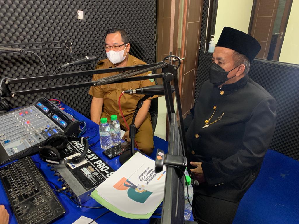 Talkshow Radio bersama Dinas Lingkungan Hidup