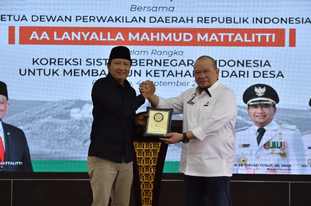 Silaturahim Kepala Desa Bersama DPD RI