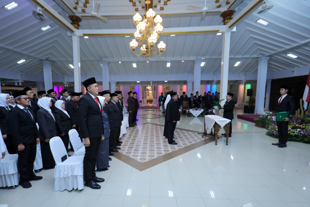 Pelantikan dan Pengambilan Sumpah/Janji Pejabat Pemkab Pasuruan 2024