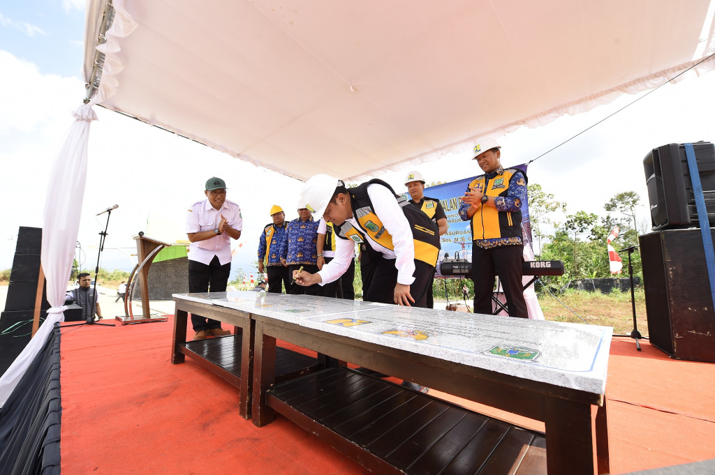 Pembangunan 3 Ruas Jalan Menuju Arjuna Agro Techno Parck