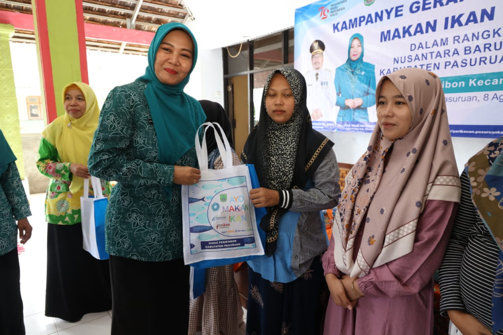 Gemarikan di Kecamatan Pasrepan Dalam Rangka HUT RI Ke-79