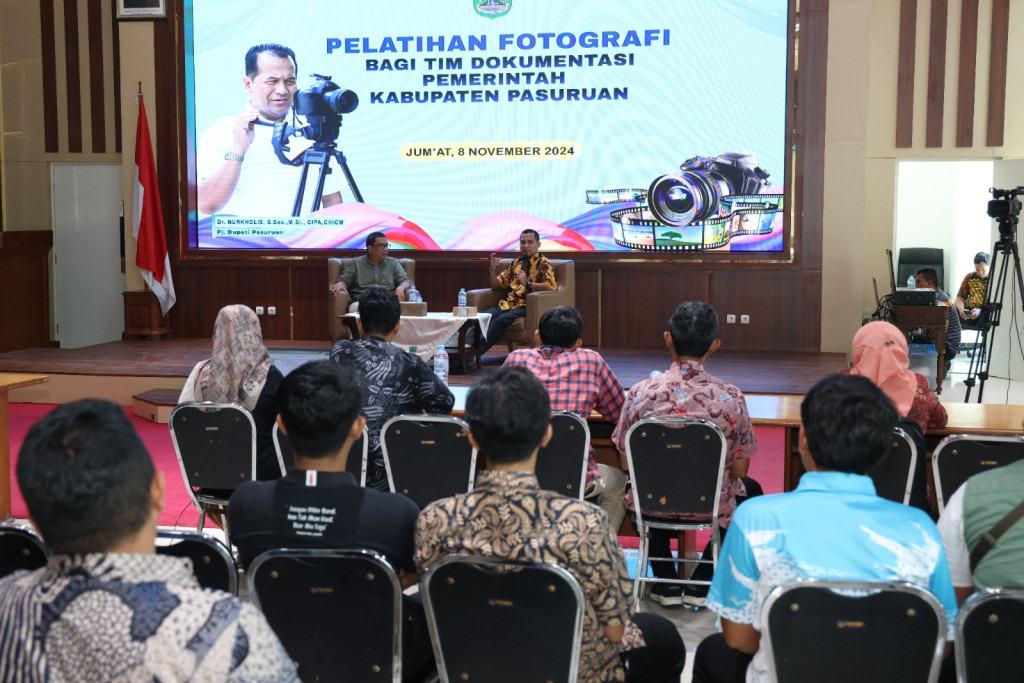 Pelatihan Fotografi bagi Tim Dokumentasi Pemerintah Kabupaten Pasuruan