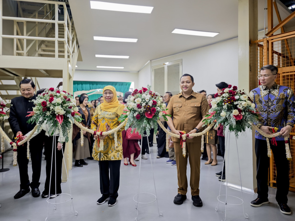 Peresmian Pembukaan Line 4 PT Satria Aneka Industri oleh Gubernur Jawa Timur