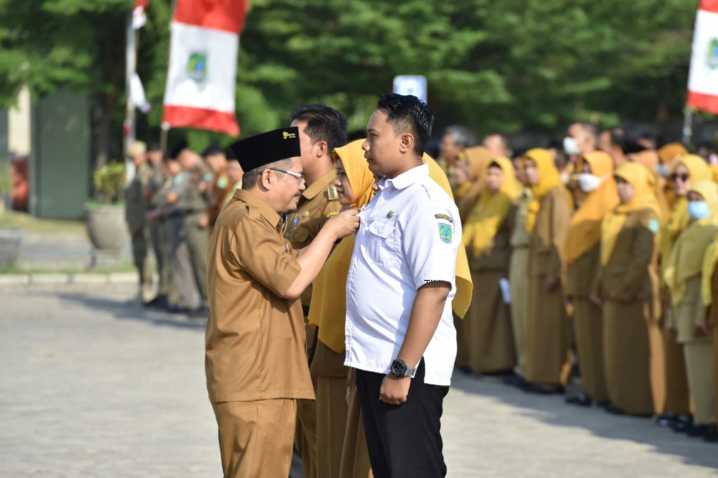 Apel Penyematan PIN Hari Jadi Kabupaten Pasuruan Ke-1095