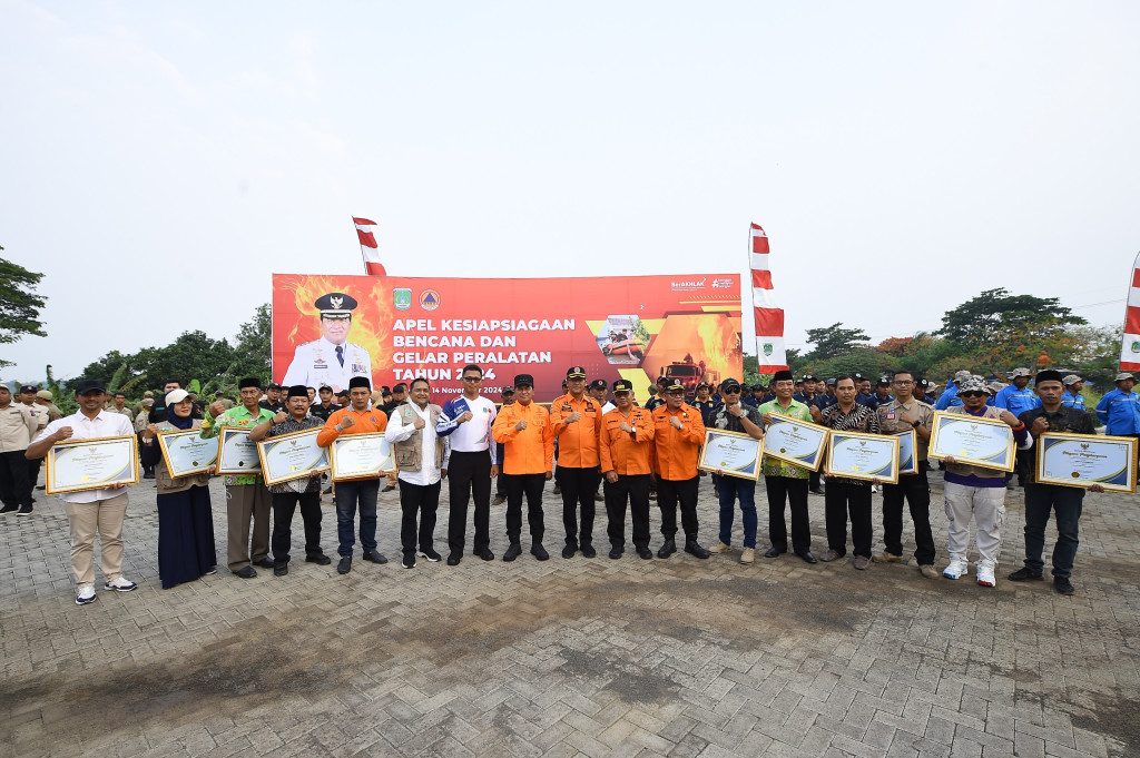 Apel Kesiapsiagaan Bencana dan Gelar Peralatan Tahun 2024