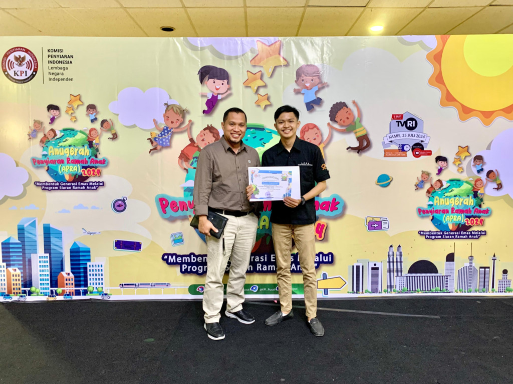 LPPL Radio Suara Pasuruan Raih Penghargaan sebagai Nomine Program Siaran Ramah Anak oleh KPI Pusat 2024