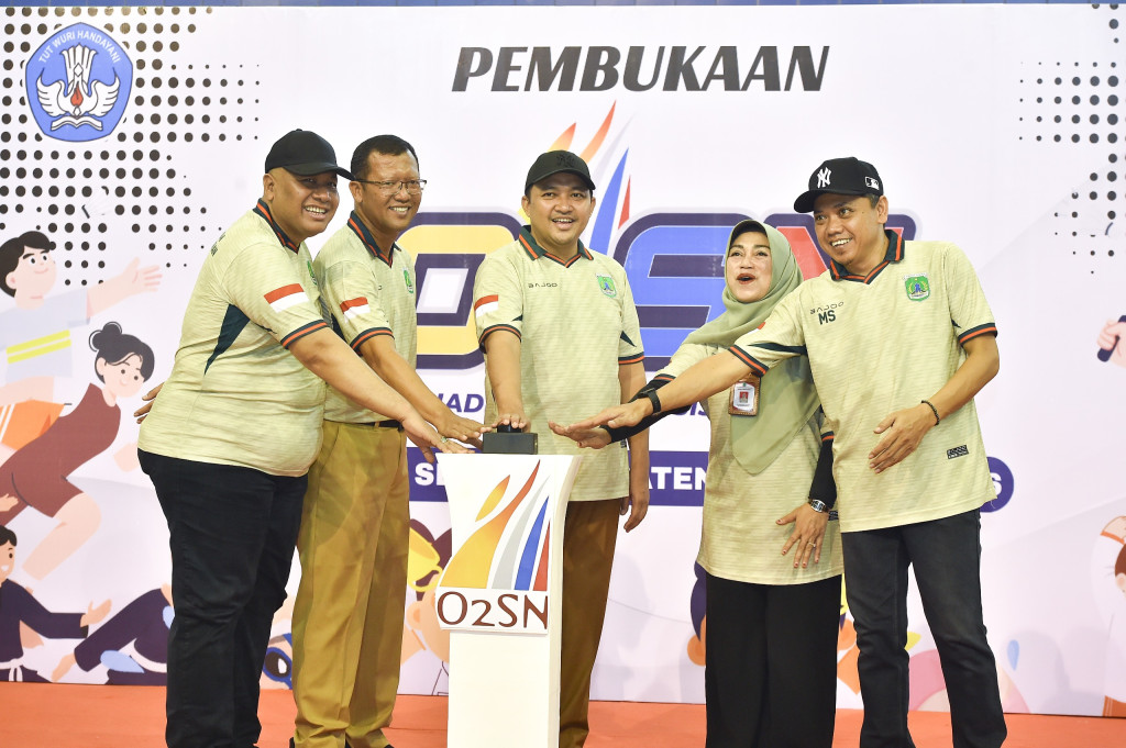 Pembukaan Olimpiade Olahraga Siswa Nasional (O2SN) Jenjang SD se Kabupaten Pasuruan